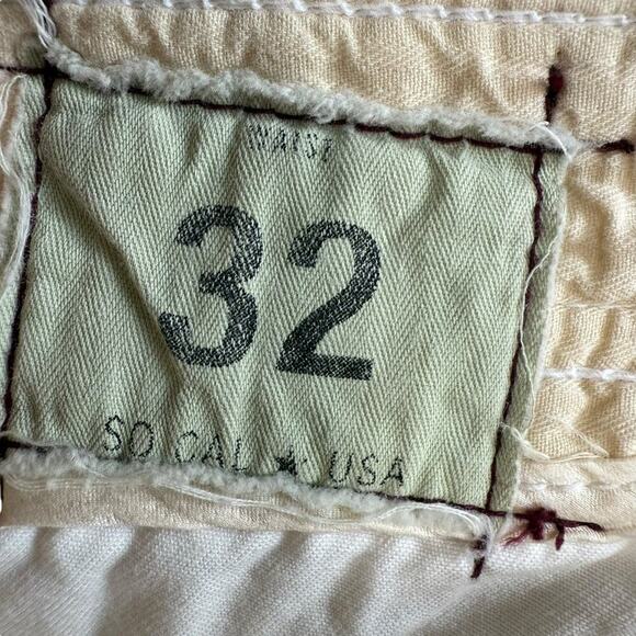 anthropologie The Colette Cropped Wide-Leg Corduroy Pants 31 Boho Fishingcore - Picture 6 of 14